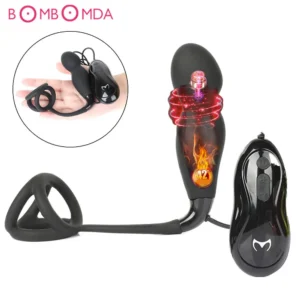 Anal Vibrator For Man Double Penetration Remote Control Vibrator Rings Sex Toys