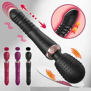Powerful 3 motors fast silicone large size Wand Massager Sex Toy For Couple