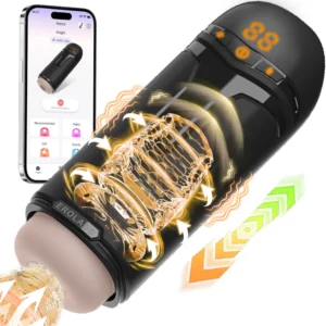 Telescopic Blowjob Masturbation APP Control Sucking Vagina Pocket Sex Machines Male Masturbation Cup Adult Sex Toys for Men