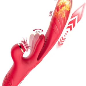 3in1 Thrusting Dild Vibrator for Women G Spot Tapping Heating Suck 20 Mode Clitoris Stimulator Sex Toys Female Goods for Adults