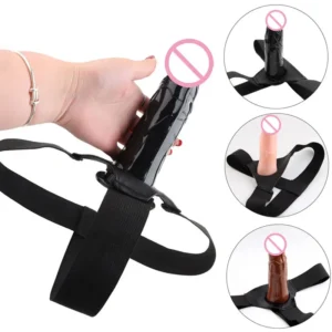 Hollow Strap On Dildo Realistic Strap On Harness Suction Cup Anal Dildo Penis Unisex Sex Toys For Women Men Lesbian Masturbator
