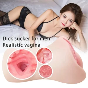 18 Male Masturbator Blowjob Vibration Machine Real Vagina Pocket Pussy Penis Oral Masturbation Cup Adult Sex​ Toy for Man xxx