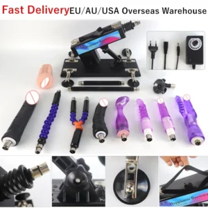 Male Electric Telescopic Dildo Machine Female Masturbation Automatic Vibrator Massager Gun Sex Toys For Couples Adult Products