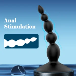 Anal Butt Plug Dildo Beads Buttplug Dilator Dildo Prostate Massager Masturbators for Couples Silicone Anal Plug Training