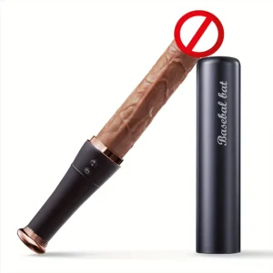 10Frequency Vibrating & Telescopic Baseball Bat Dildo Fully Automatic Simulation Device for Powerful Female Masturbation Women