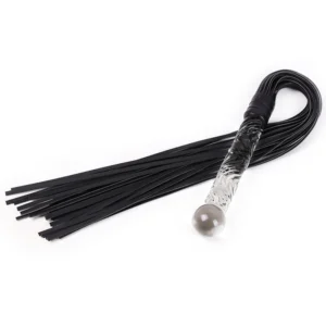 SM Sex Toys Crystal Glass Dildo Whip Couples Role Play Nightclub Stage Props Flogger Bdsm Adult Bondage Spanking Erotic Products