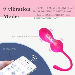 Vibrating Egg Vibrator Wireless Mobile APP Vaginal Kegel Balls Vibrators G Spot Stimulator Sex Toys For Women Wearable Panties
