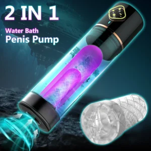 Automatic Penis Pump Penis Enlarger Extender Electric Vacuum Pump Male Masturbator Sex Toys for Men Bigger